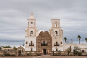 San Xavier del Bac in Tucson AZ